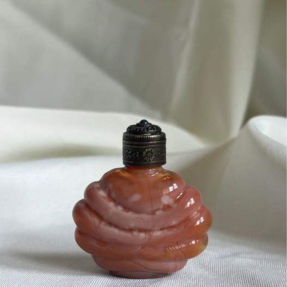 Mini Vintage Glass Perfume Bottle